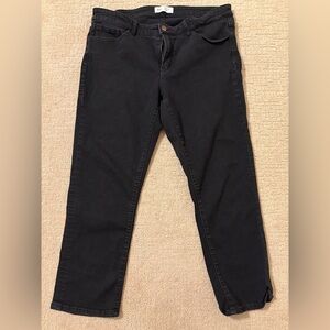 BKE Black Payton denim capris